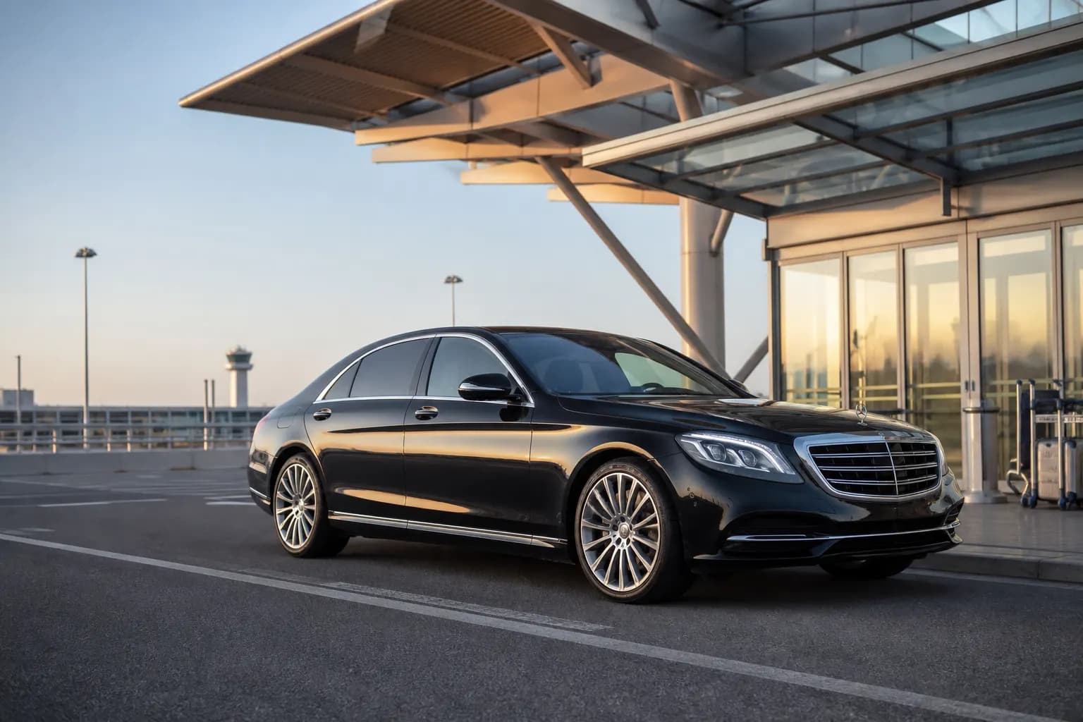 Berline VTC haut de gamme Transports Prestiges VTC — transport privé Mulhouse et EuroAirport
